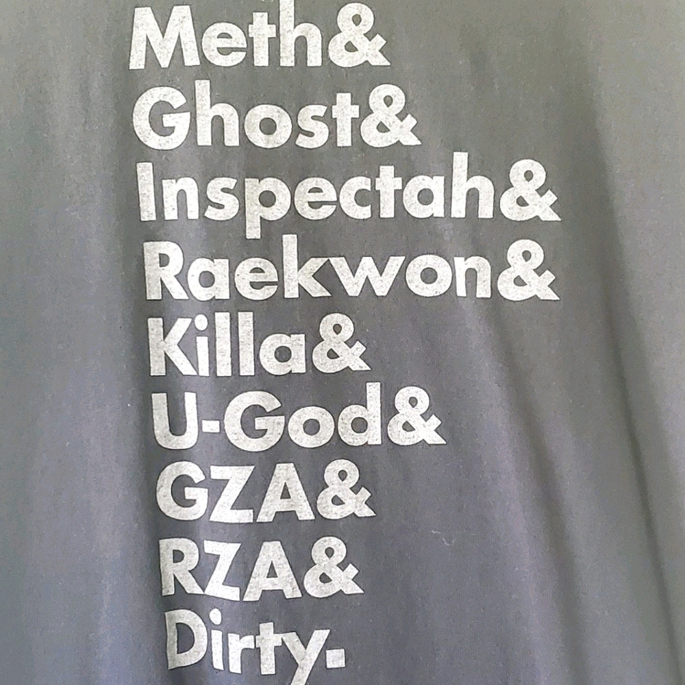 Wu-Tang Clan Rap Tee Black